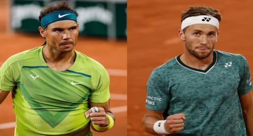 تنس.. نادال يستهدف الـ14 برولان جاروس ويخشى مفاجأة نرويجية